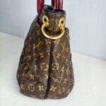 LV Etoile Exotique Limited Edition Brown Monogram Canvas with Snake Skin/ Ostrich Skin/ Leather and Gold Hardware #GUCEK-1 - Image 7