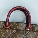 LV Etoile Exotique Limited Edition Brown Monogram Canvas with Snake Skin/ Ostrich Skin/ Leather and Gold Hardware #GUCEK-1 - Image 20