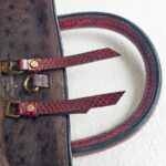 LV Etoile Exotique Limited Edition Brown Monogram Canvas with Snake Skin/ Ostrich Skin/ Leather and Gold Hardware #GUCEK-1 - Image 24