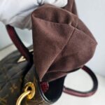 LV Etoile Exotique Limited Edition Brown Monogram Canvas with Snake Skin/ Ostrich Skin/ Leather and Gold Hardware #GUCEK-1 - Image 37