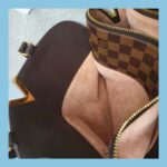 LV Kensington Bowling Brown Damier Ebene Coated Canvas with Leather and Gold Hardware #GUUOL-2 - Image 28