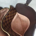 LV Kensington Bowling Brown Damier Ebene Coated Canvas with Leather and Gold Hardware #GUUOL-2 - Image 29