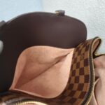 LV Kensington Bowling Brown Damier Ebene Coated Canvas with Leather and Gold Hardware #GUUOL-2 - Image 30