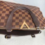 LV Kensington Bowling Brown Damier Ebene Coated Canvas with Leather and Gold Hardware #GUUOL-2 - Image 20