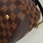 LV Kensington Bowling Brown Damier Ebene Coated Canvas with Leather and Gold Hardware #GUUOL-2 - Image 14