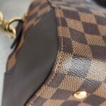 LV Kensington Bowling Brown Damier Ebene Coated Canvas with Leather and Gold Hardware #GUUOL-2 - Image 12