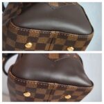 LV Kensington Bowling Brown Damier Ebene Coated Canvas with Leather and Gold Hardware #GUUOL-2 - Image 16