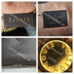 LV Kensington Bowling Brown Damier Ebene Coated Canvas with Leather and Gold Hardware #GUUOL-2 - Image 24
