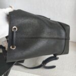 LV Lock Me backpack Black Taurillon Leather with Silver Hardware #GUUSL-2 - Image 11
