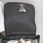 LV Lock Me backpack Black Taurillon Leather with Silver Hardware #GUUSL-2 - Image 2