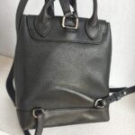 LV Lock Me backpack Black Taurillon Leather with Silver Hardware #GUUSL-2 - Image 5