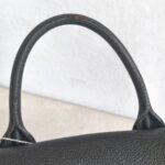 LV Lock Me backpack Black Taurillon Leather with Silver Hardware #GUUSL-2 - Image 22