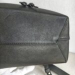 LV Lock Me backpack Black Taurillon Leather with Silver Hardware #GUUSL-2 - Image 15