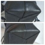 LV Lock Me backpack Black Taurillon Leather with Silver Hardware #GUUSL-2 - Image 20