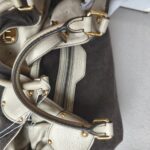 LV Mahina XL Shoulder Bag Beige Leather with Gold Hardware #GUUSC-2 - Image 20