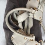 LV Mahina XL Shoulder Bag Beige Leather with Gold Hardware #GUUSC-2 - Image 18