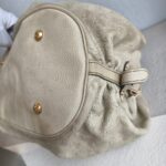 LV Mahina XL Shoulder Bag Beige Leather with Gold Hardware #GUUSC-2 - Image 11