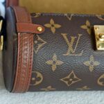 LV Papillon Trunk Brown Monogram Canvas with Leather and Gold Hardware #GUURR-5 - Image 13