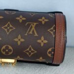 LV Papillon Trunk Brown Monogram Canvas with Leather and Gold Hardware #GUURR-5 - Image 6