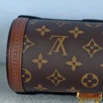 LV Papillon Trunk Brown Monogram Canvas with Leather and Gold Hardware #GUURR-5 - Image 5