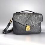LV Pochette Metis Black Empreinte Leather with Gold Hardware #GUUSK-2