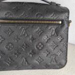 LV Pochette Metis Black Empreinte Leather with Gold Hardware #GUUSK-2 - Image 6