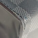 LV Pochette Voyage MM Damier Ghaphite Coated Canvas with Leather and Silver Hardware #GUURC-2 - Image 15