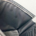 LV Pochette Voyage MM Damier Ghaphite Coated Canvas with Leather and Silver Hardware #GUURC-2 - Image 6