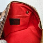 LV Ribera Mini Brown Damier Ebene Coated Canvas with Leather and Gold Hardware #GUUTS-3 - Image 28