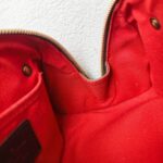 LV Ribera Mini Brown Damier Ebene Coated Canvas with Leather and Gold Hardware #GUUTS-3 - Image 26