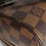 LV Ribera Mini Brown Damier Ebene Coated Canvas with Leather and Gold Hardware #GUUTS-3 - Image 15
