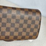 LV Ribera Mini Brown Damier Ebene Coated Canvas with Leather and Gold Hardware #GUUTS-3 - Image 12