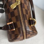 LV Ribera Mini Brown Damier Ebene Coated Canvas with Leather and Gold Hardware #GUUTS-3 - Image 9