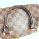 LV Ribera Mini Brown Damier Ebene Coated Canvas with Leather and Gold Hardware #GUUTS-3 - Image 21