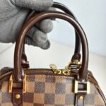 LV Ribera Mini Brown Damier Ebene Coated Canvas with Leather and Gold Hardware #GUUTS-3 - Image 19