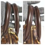 LV Ribera Mini Brown Damier Ebene Coated Canvas with Leather and Gold Hardware #GUUTS-3 - Image 23