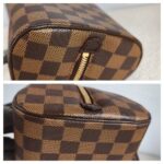 LV Ribera Mini Brown Damier Ebene Coated Canvas with Leather and Gold Hardware #GUUTS-3 - Image 17