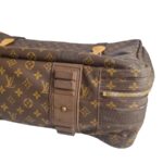 LV Satellite 70 Vintage Luggage Brown Monogram Coated Canvas with Leather and Gold Hardware #GUUTC-1 - Image 16
