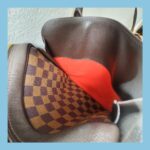LV Triana Brown Damier Ebene Coated Canvas with Leather and Gold Hardware #GUUTS-1 - Image 29