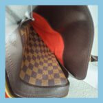 LV Triana Brown Damier Ebene Coated Canvas with Leather and Gold Hardware #GUUTS-1 - Image 28