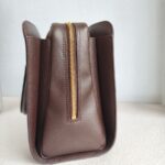 LV Triana Brown Damier Ebene Coated Canvas with Leather and Gold Hardware #GUUTS-1 - Image 6