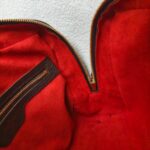 LV Triana Brown Damier Ebene Coated Canvas with Leather and Gold Hardware #GUUTS-1 - Image 36