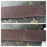 LV Trotteur Beaubourg Crossbody Bag Brown Monogram Canvas with Leather and Gold Hardware #GUUOU-1 - Image 11