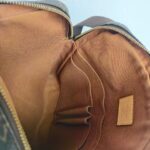 LV Trotteur Beaubourg Crossbody Bag Brown Monogram Canvas with Leather and Gold Hardware #GUUOU-1 - Image 17