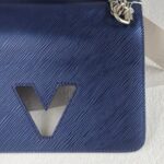 LV Twist MM Blue Epi Leather with Silver Hardware #GUUSU-3 - Image 4