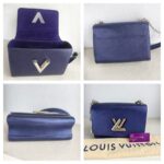 LV Twist MM Blue Epi Leather with Silver Hardware #GUUSU-3 - Image 2