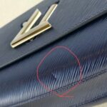 LV Twist MM Blue Epi Leather with Silver Hardware #GUUSU-3 - Image 17