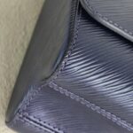 LV Twist MM Blue Epi Leather with Silver Hardware #GUUSU-3 - Image 13