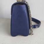 LV Twist MM Blue Epi Leather with Silver Hardware #GUUSU-3 - Image 10