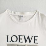 Loewe T-shirt White Cotton Size L #GUUTK-3 - Image 3